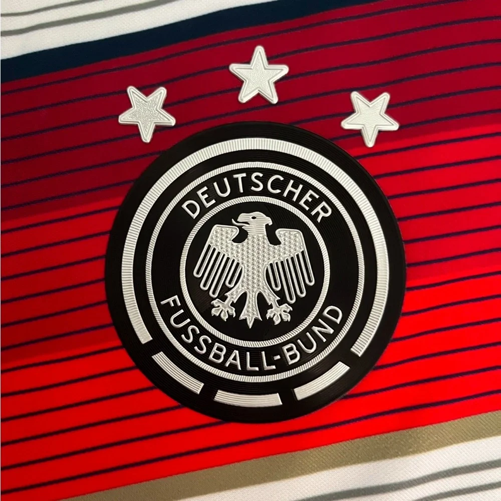 Gotze #19 Germany Home 2014 World Cup Retro Soccer Jersey götze - Picture 7 of 8